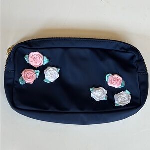 Navy Stoney Clover Lane small pouch